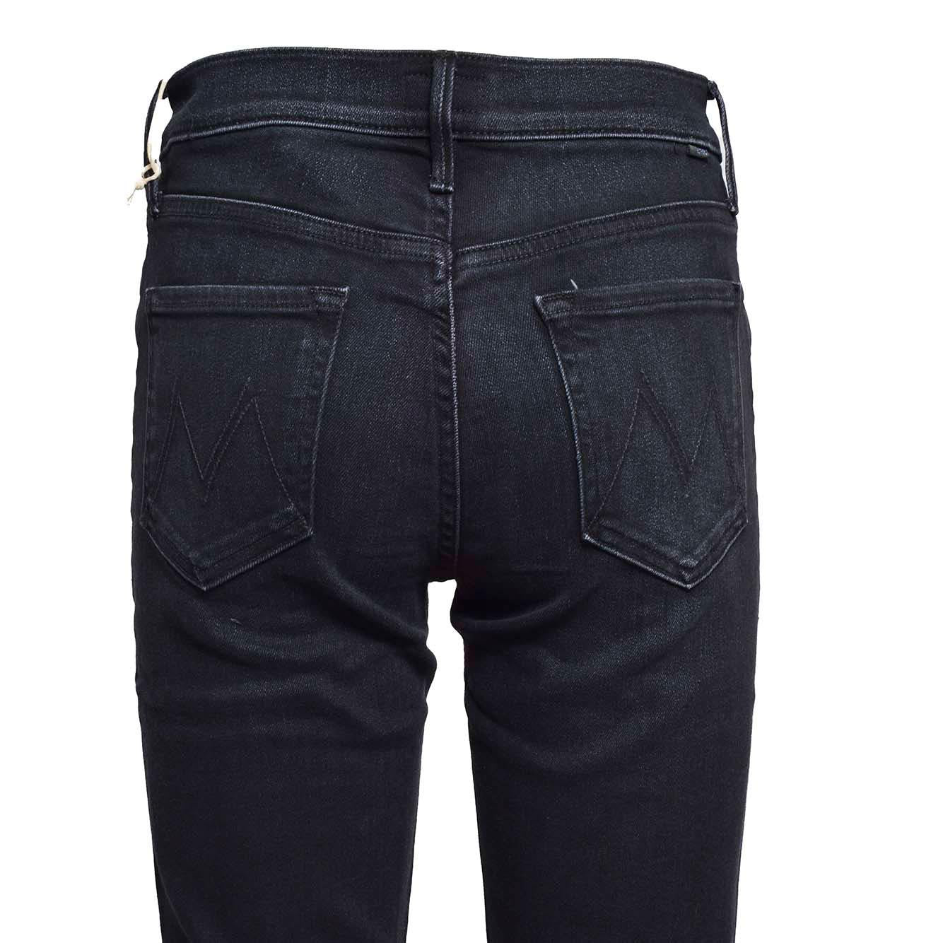 Jeans The Mid Rise Dazzler Ankle in denim nero Mother Women