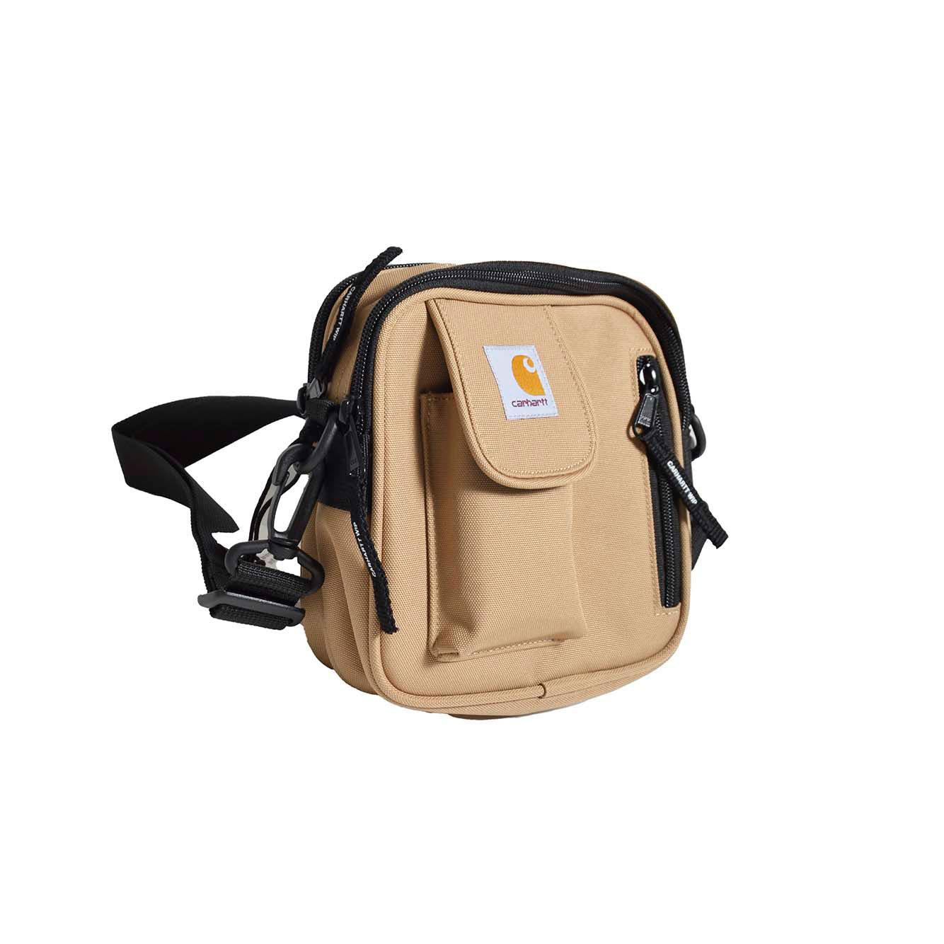 Borsa Essentials piccola in tela di nylon nocciola Carhartt Wip