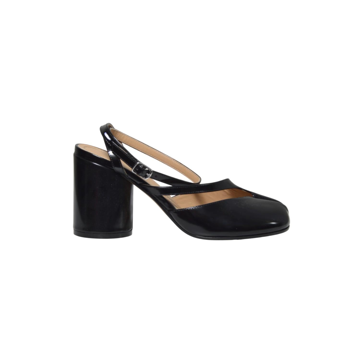 tabi sandal pump h80 brushed leather
