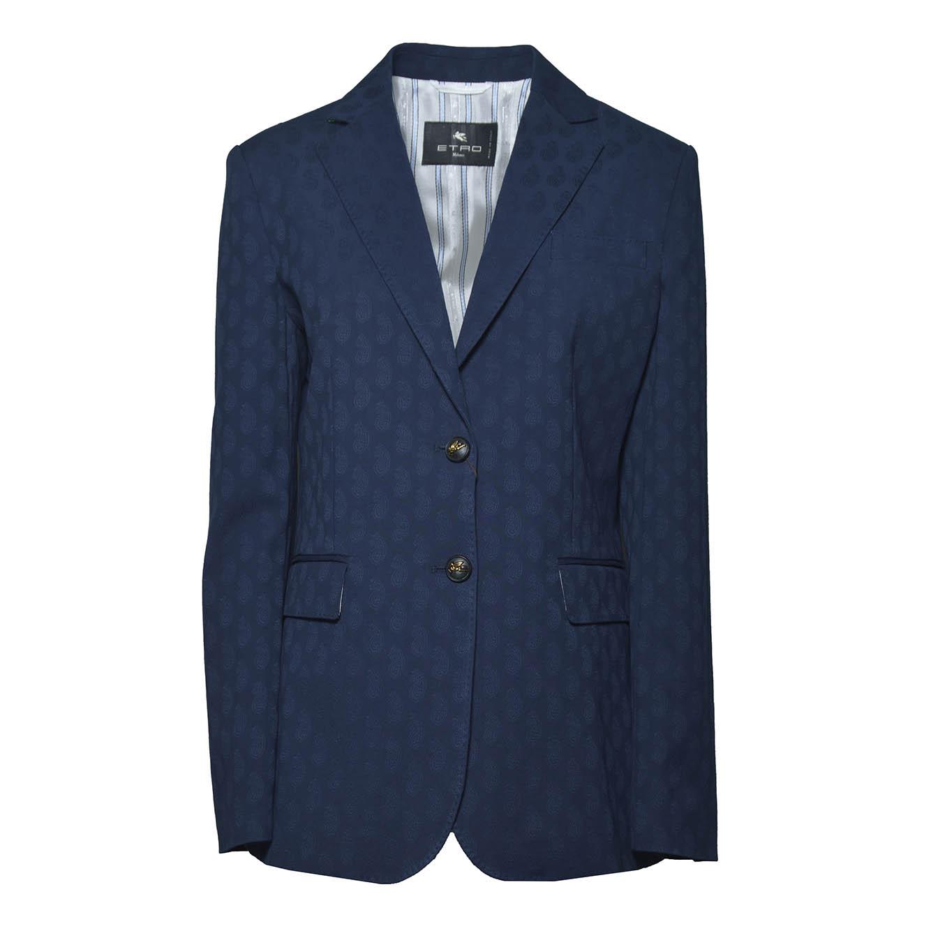 women's fitted jacket with flap pockets