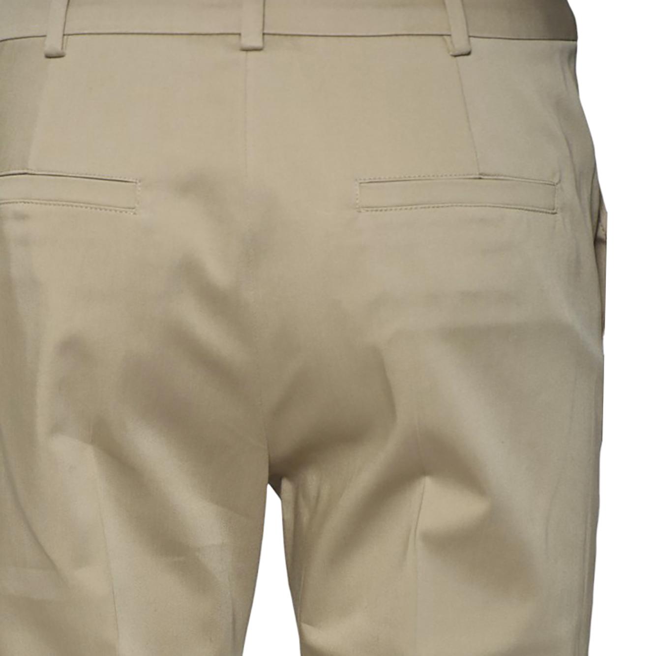 Pantalone Lince1234 crop in raso cammello Max Mara