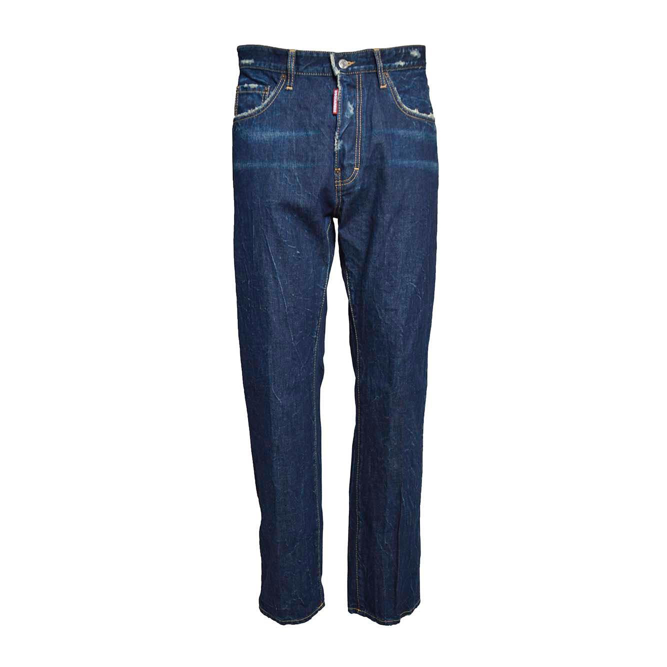 Jeans 642 in denim blu scuro Dsquared2