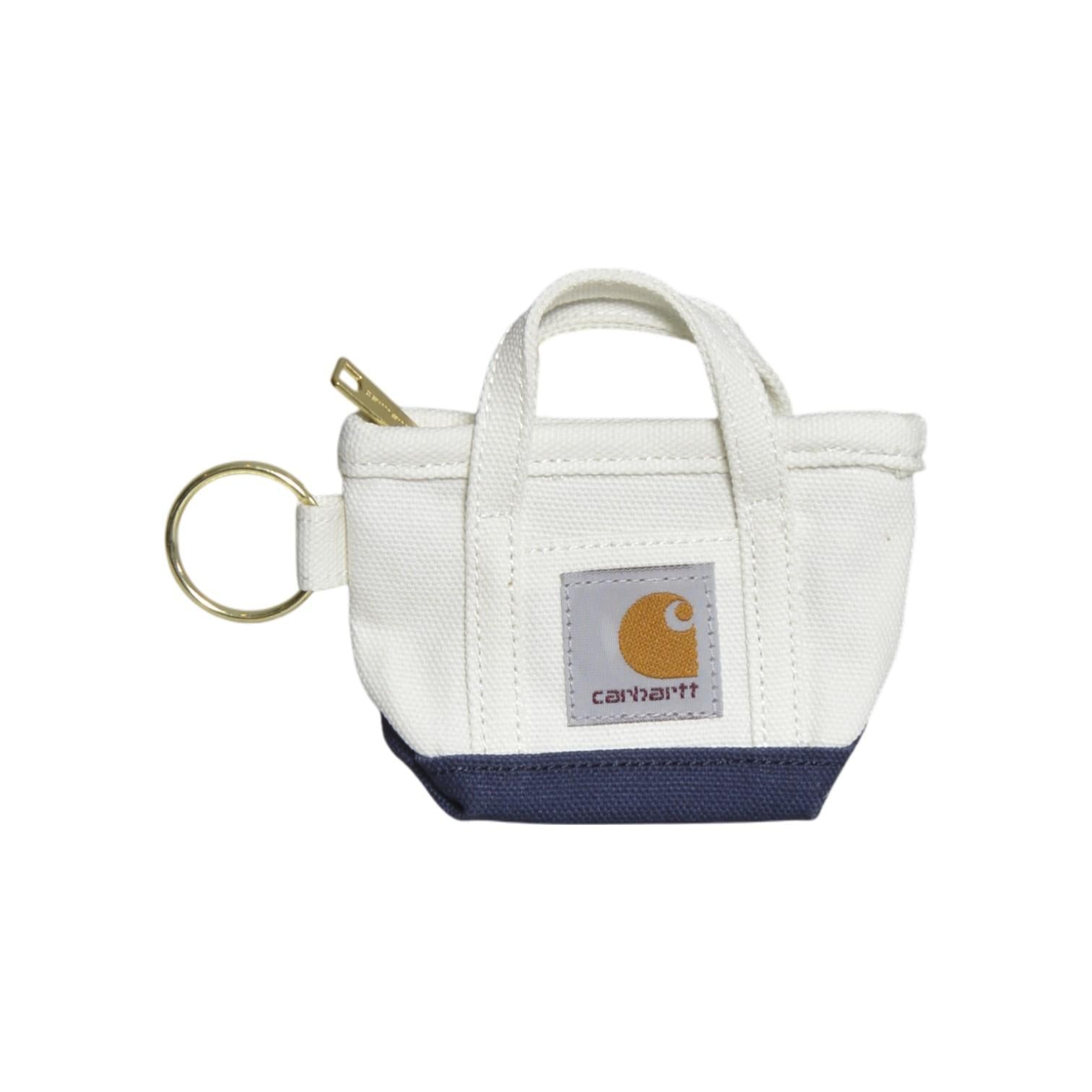 mini tote bag keychain 100% cotton 'dearborn' canvas