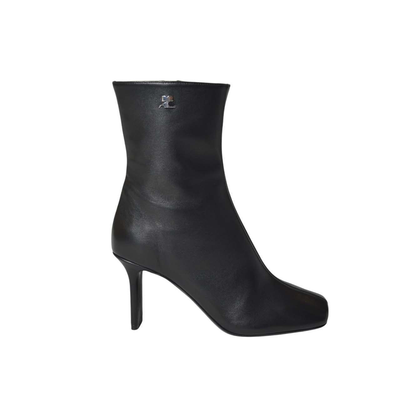 ankle boots square toe 80 nappa