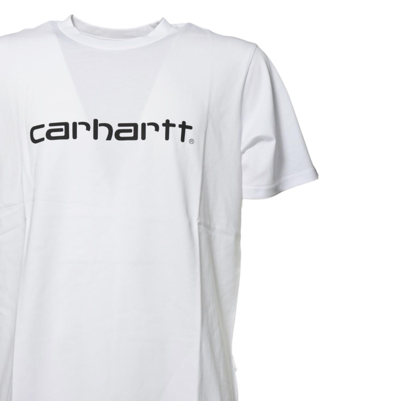 T-shirt Script in cotone bianco Carhartt Wip