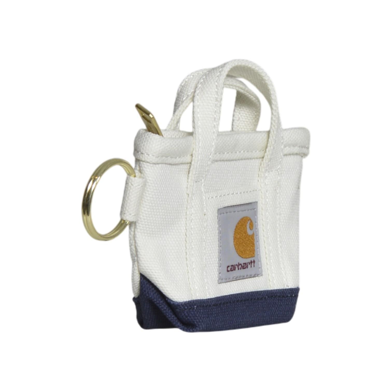 mini tote bag keychain 100% cotton 'dearborn' canvas
