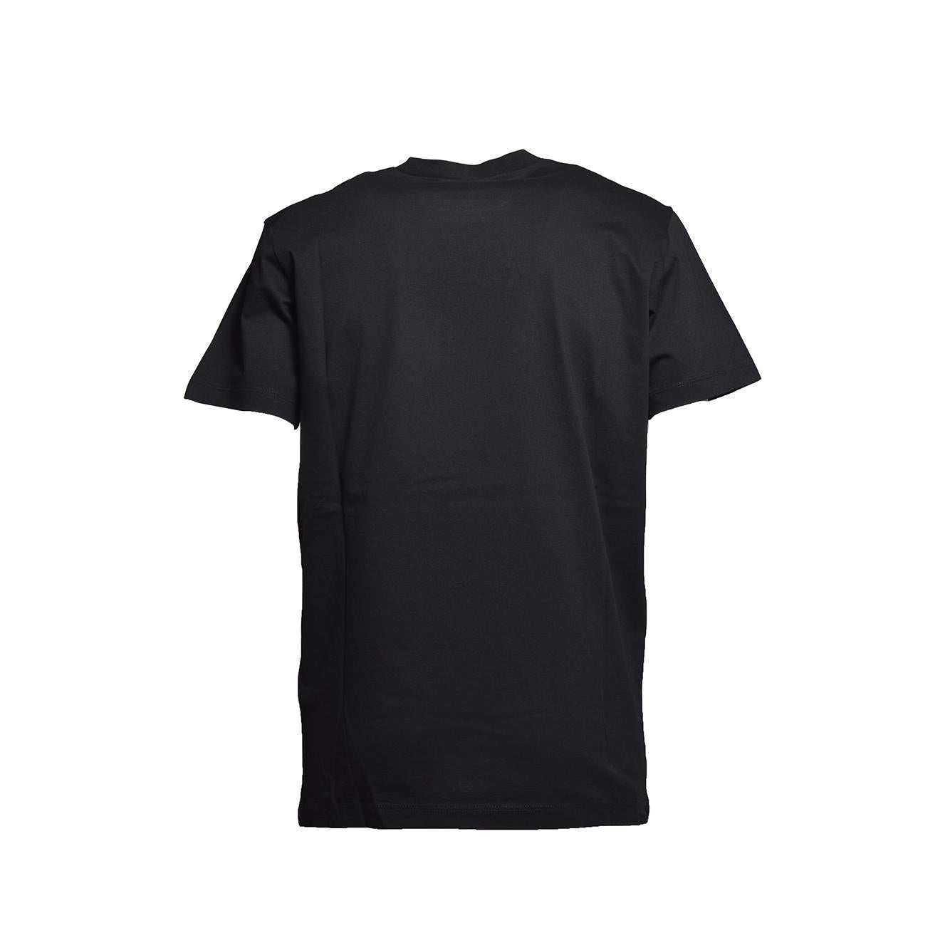T-shirt nera con logo Icon Dsquared2