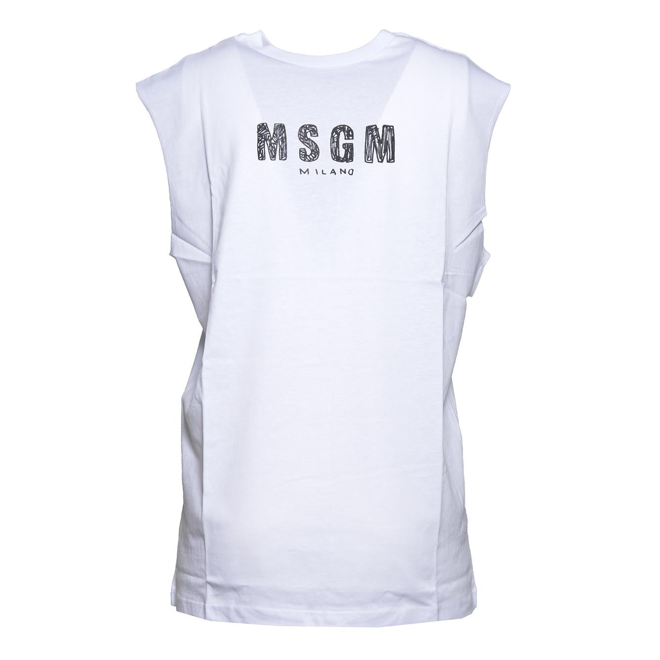 jersey sleeveless t-shirt