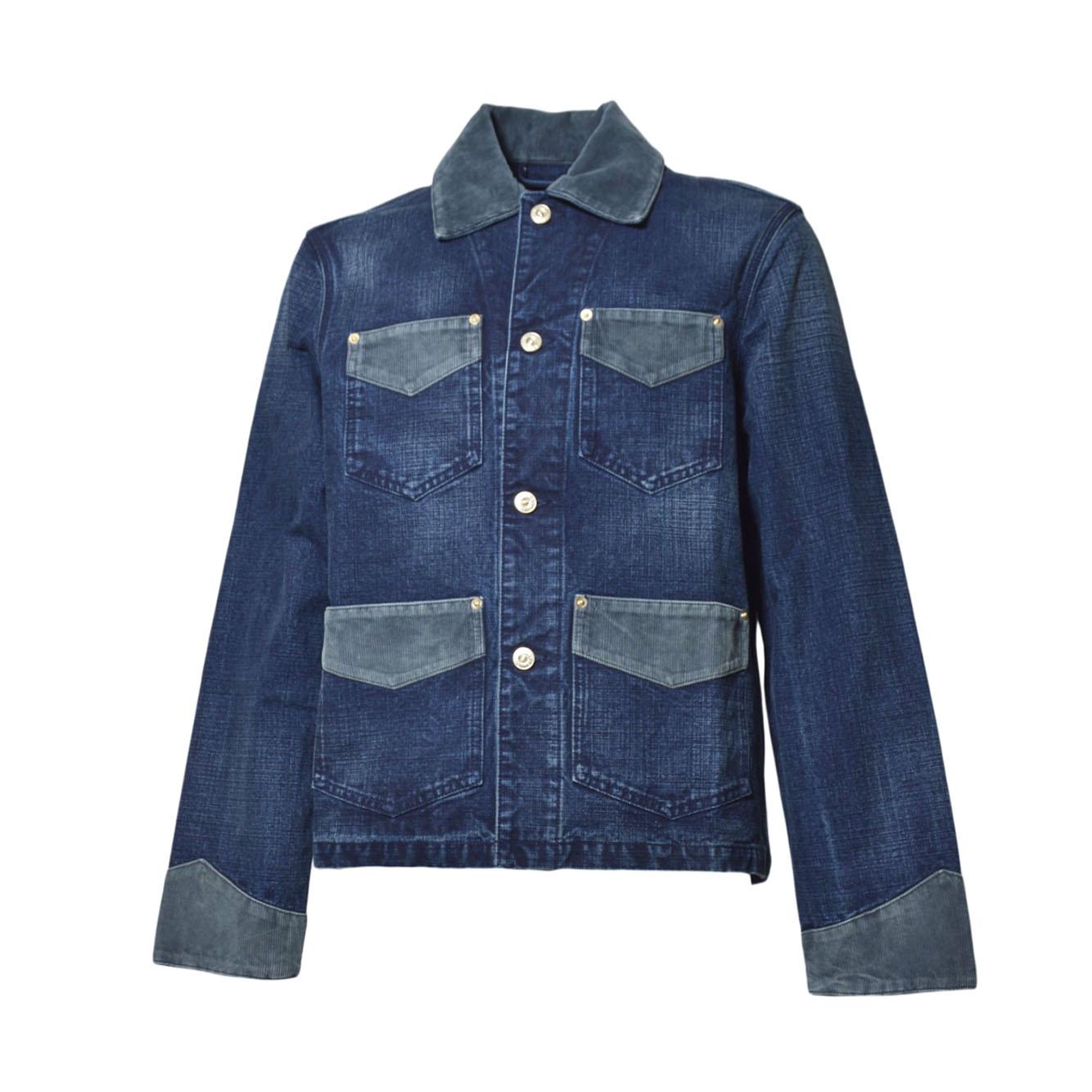 sierra indigo jacket - heavy slub canvas