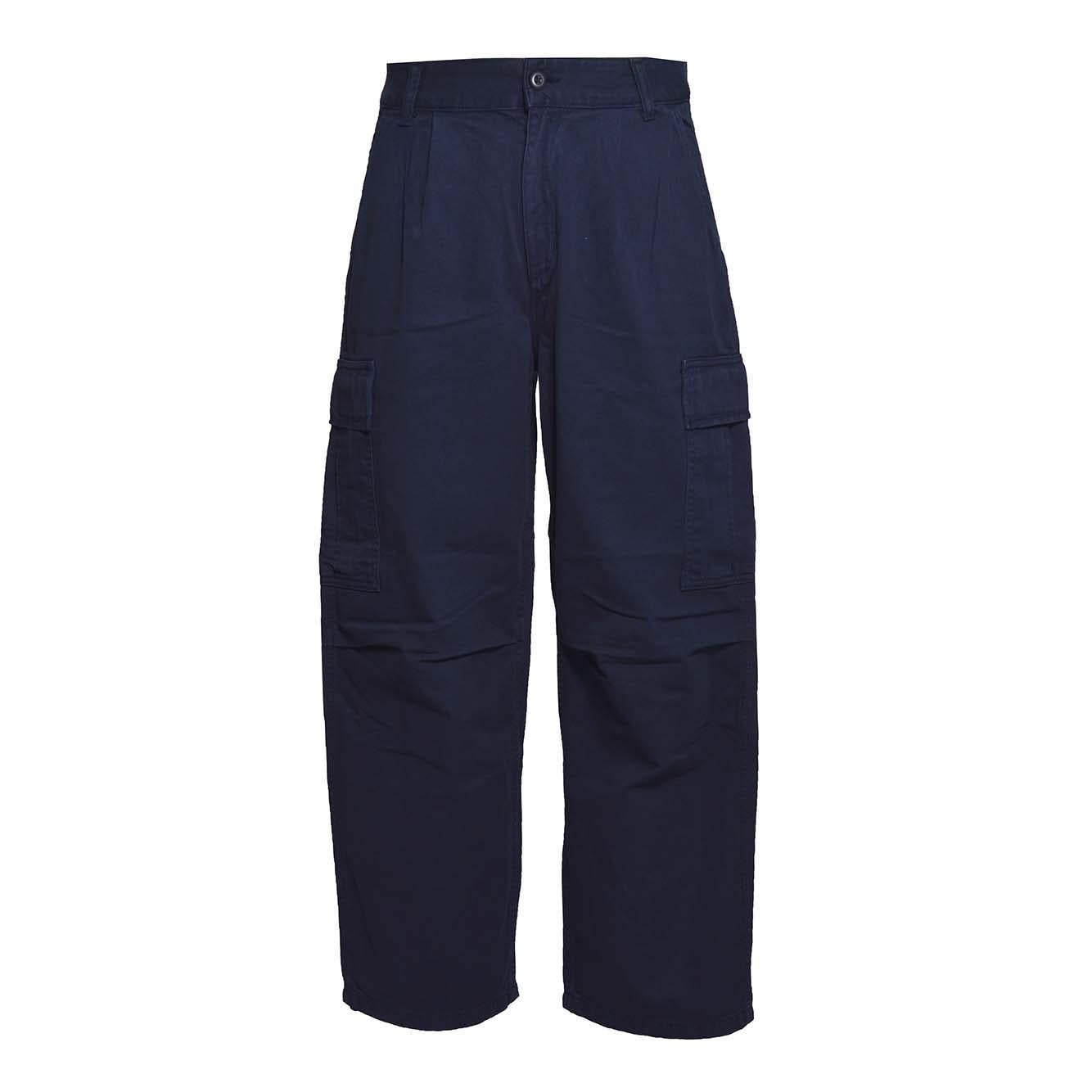 Pantalone Cole Cargo in cotone blu Carhartt Wip