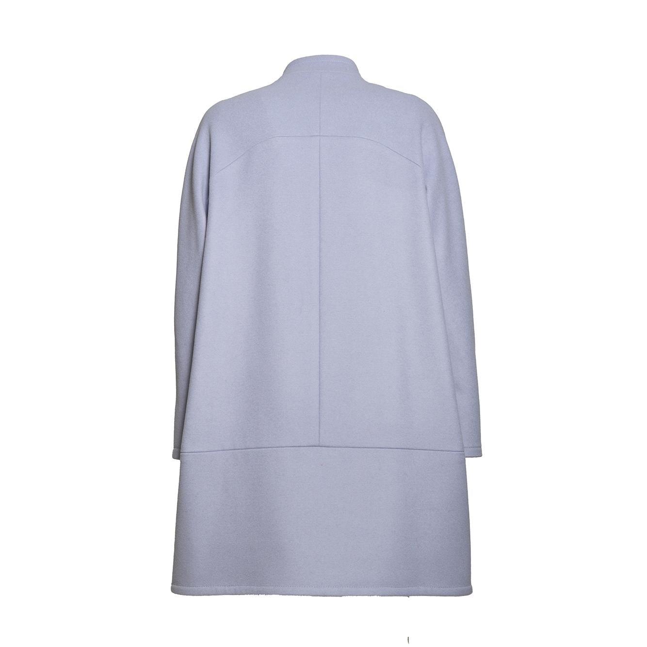 Cappotto Farah in lana vergine lilla Gianluca Capannolo