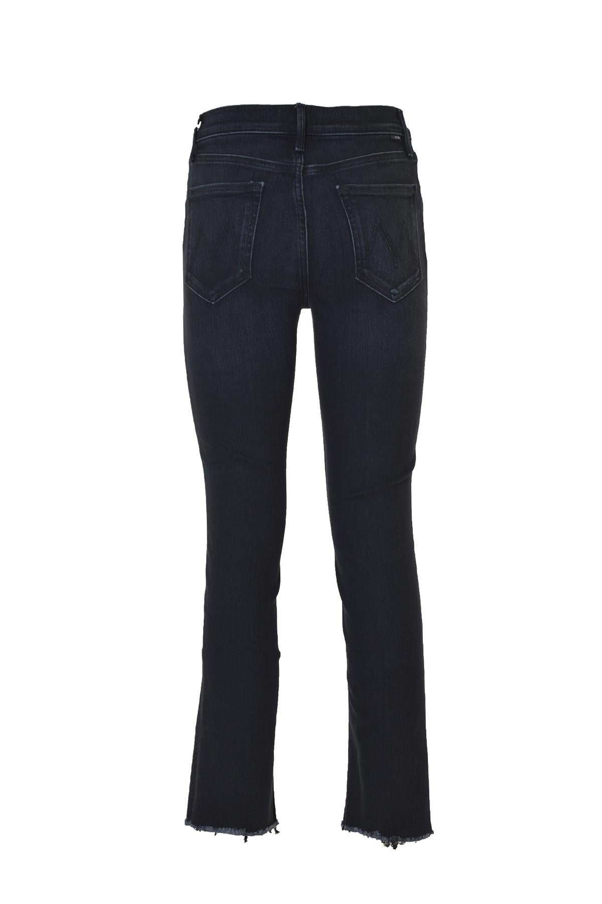 Jeans The Rascal Ankle Snippet in denim nero Mother Women