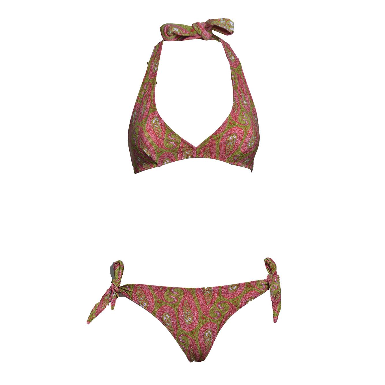 women's halter neck bikini