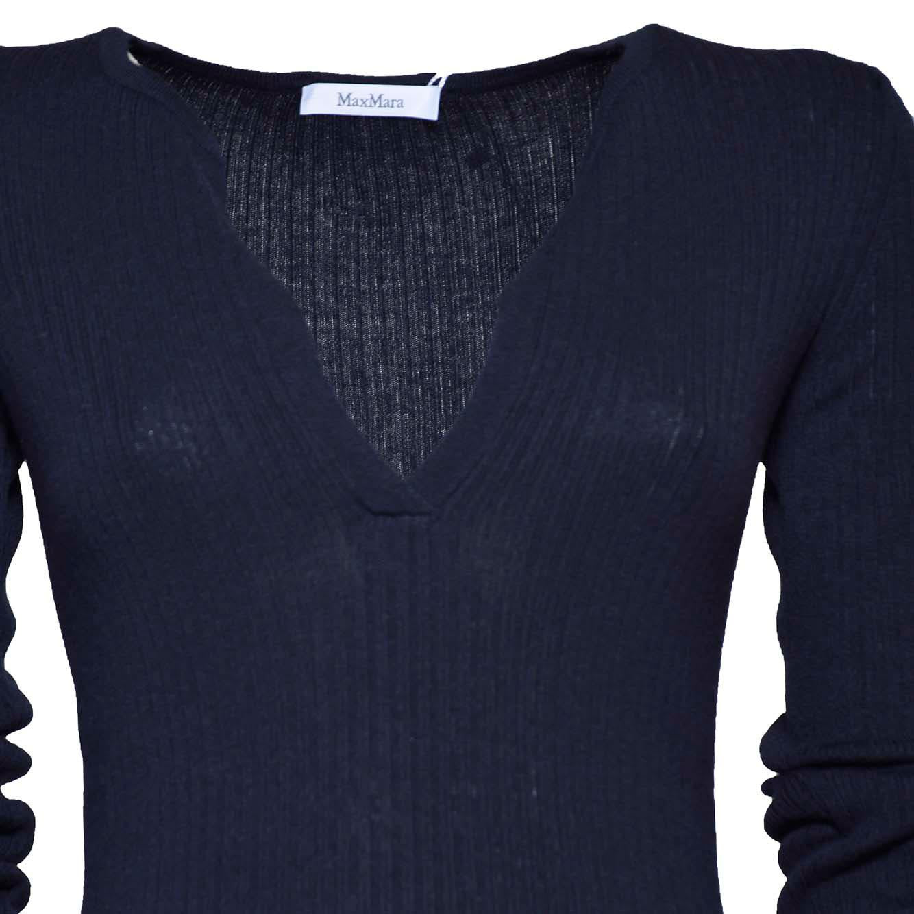 Pullover Urlo in maglia di seta nero Max Mara