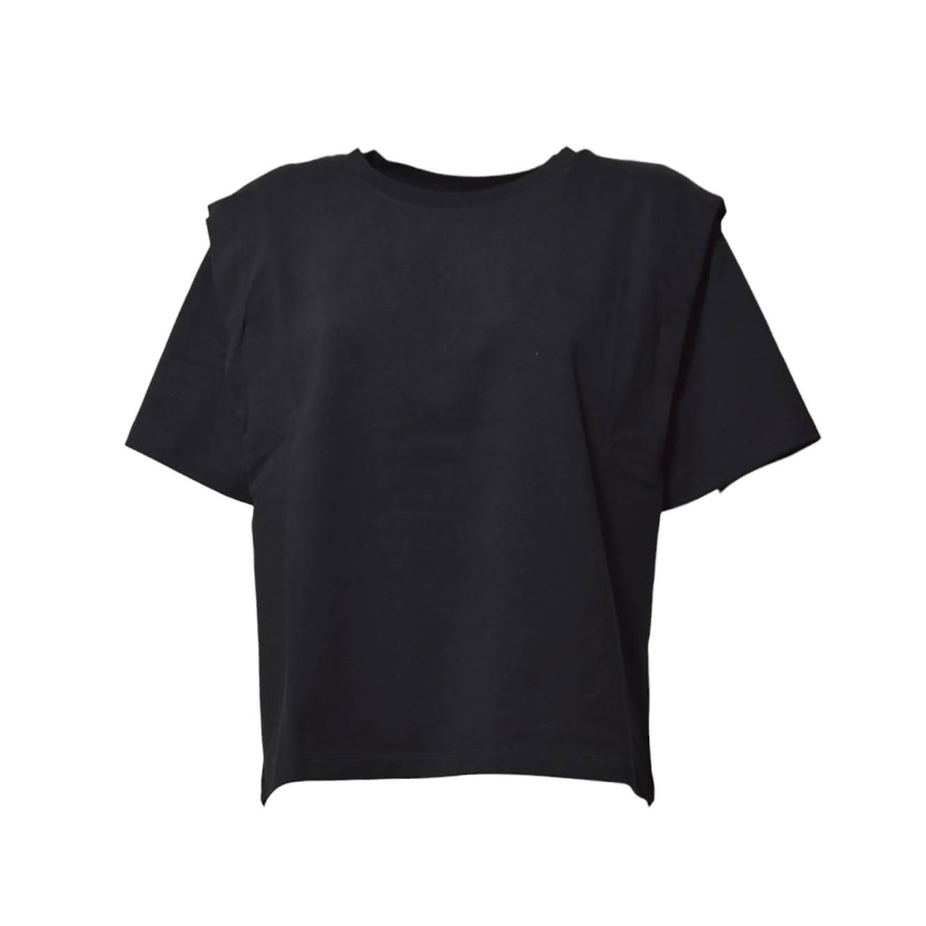 T-shirt Zelitos in cotone nero Isabel Marant