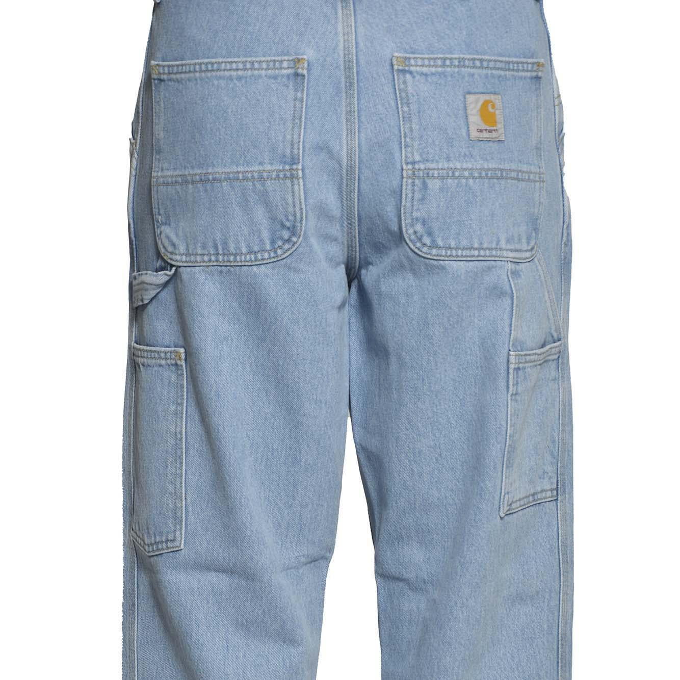 Pantalone Single Knee in denim blu chiaro Carhartt Wip