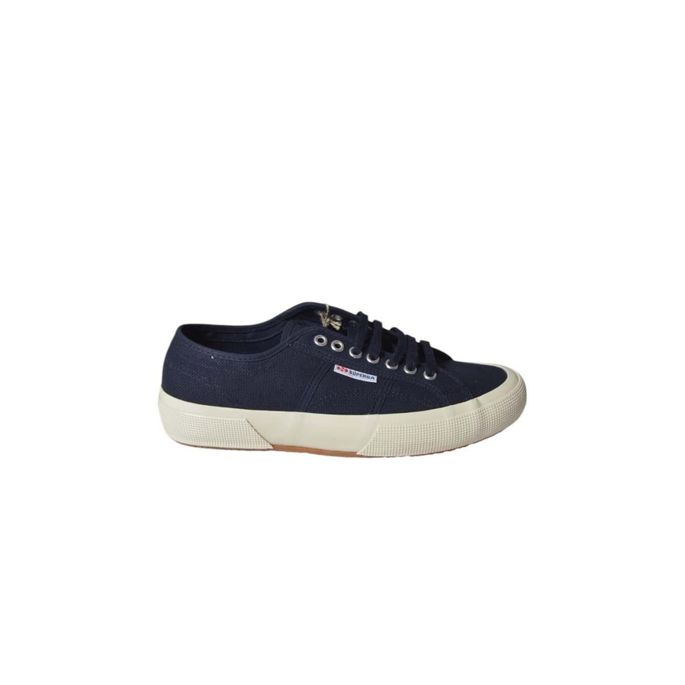 Sneakers 2750 OG in cotone blu Superga
