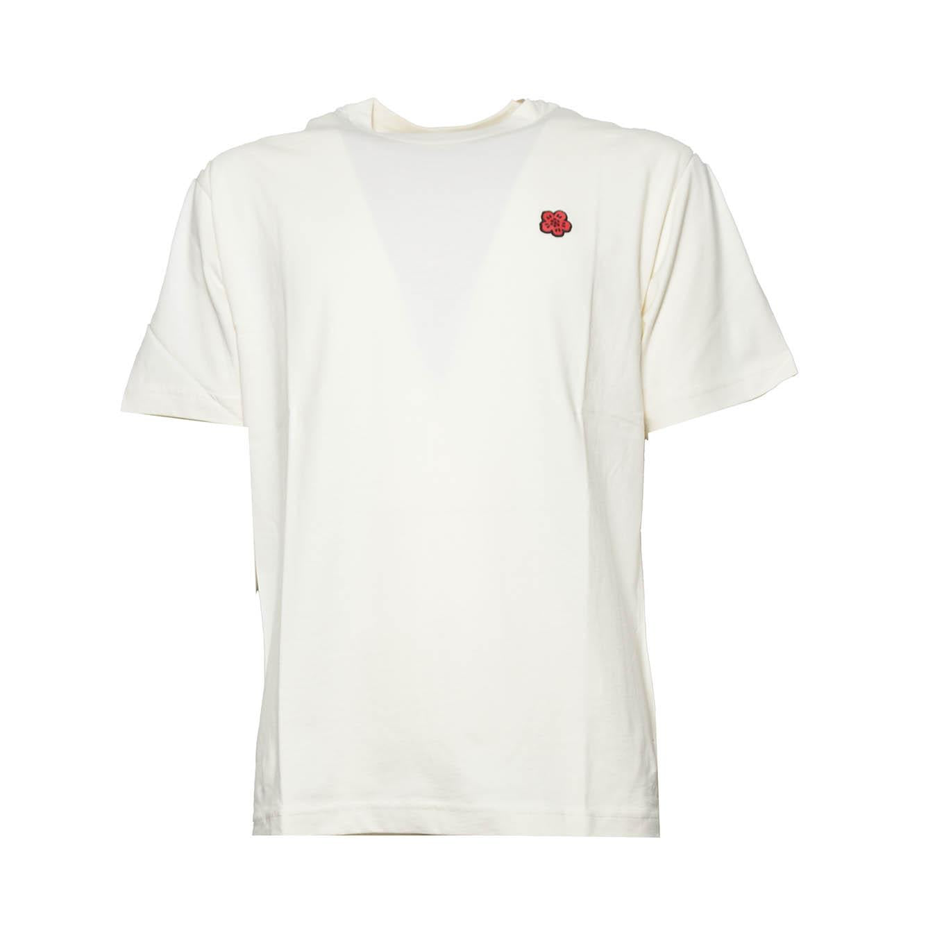 gots boke flower embroidered classic t-shirt
