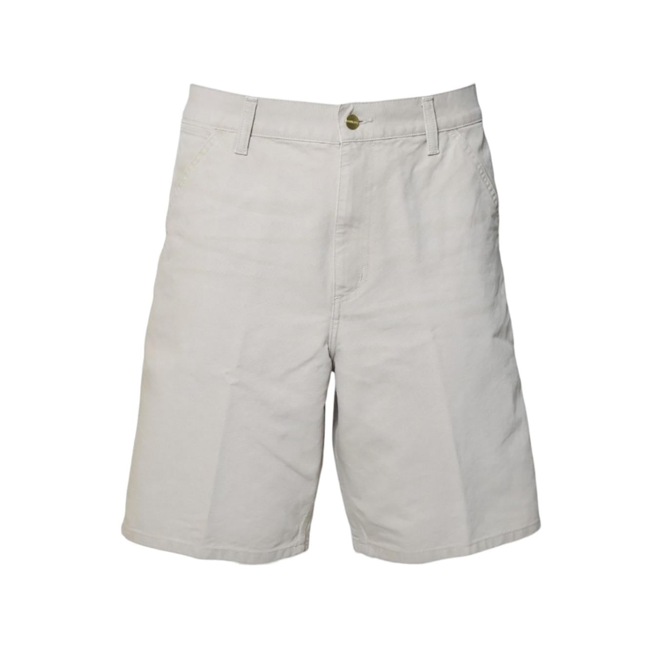 Bermuda Single Knee in tela beige Carhartt Wip
