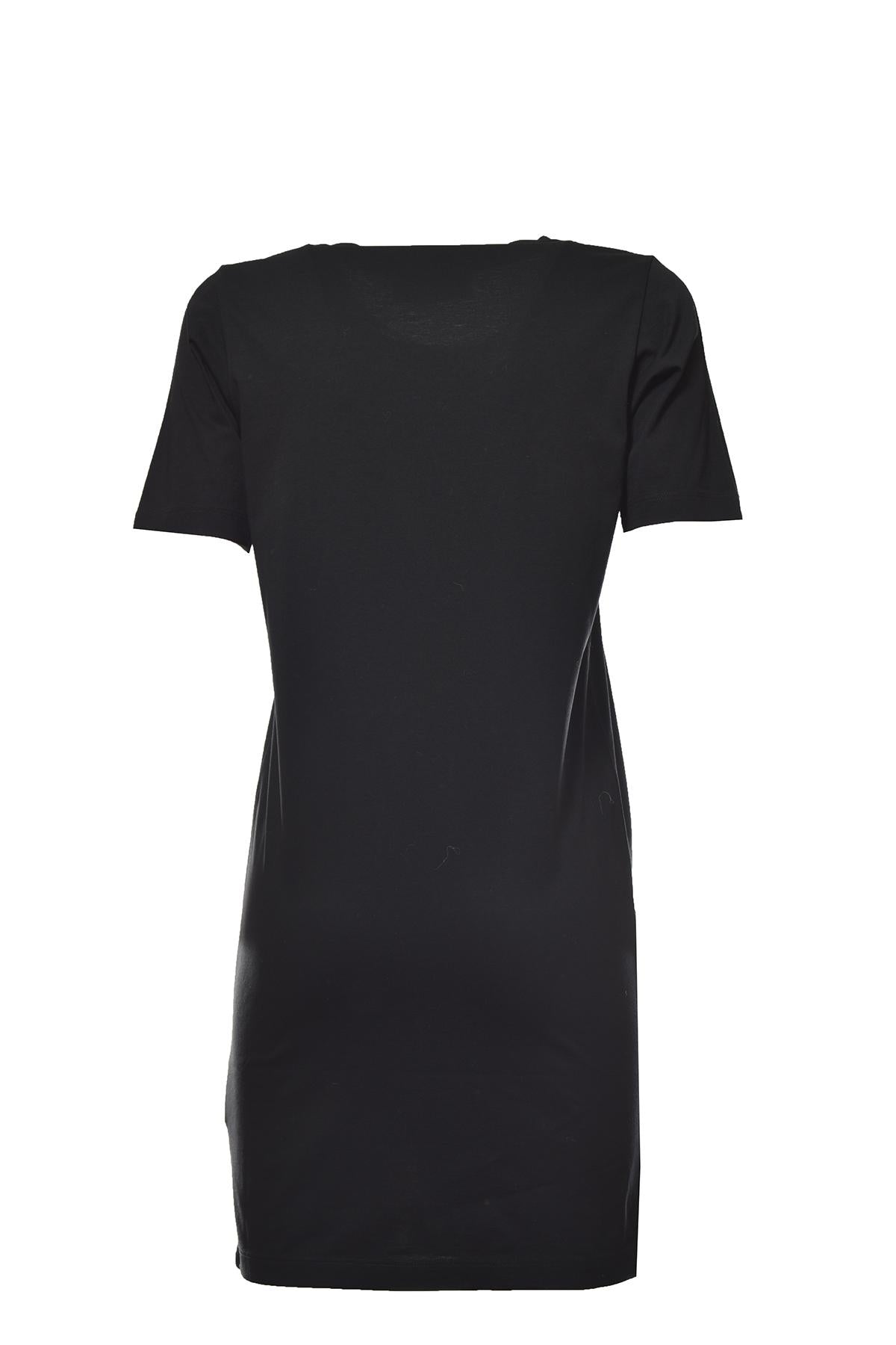 Abito Icon Renny in cotone nero Dsquared2
