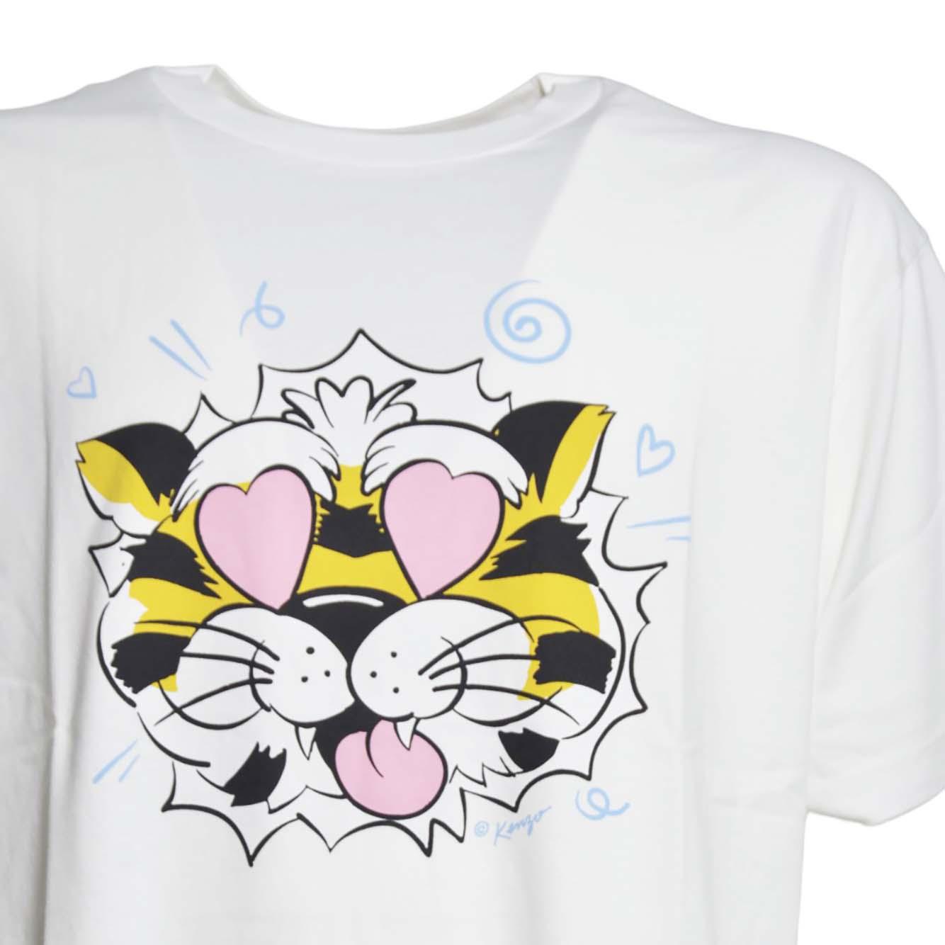 kenzo wild tiger oversize t-shirt