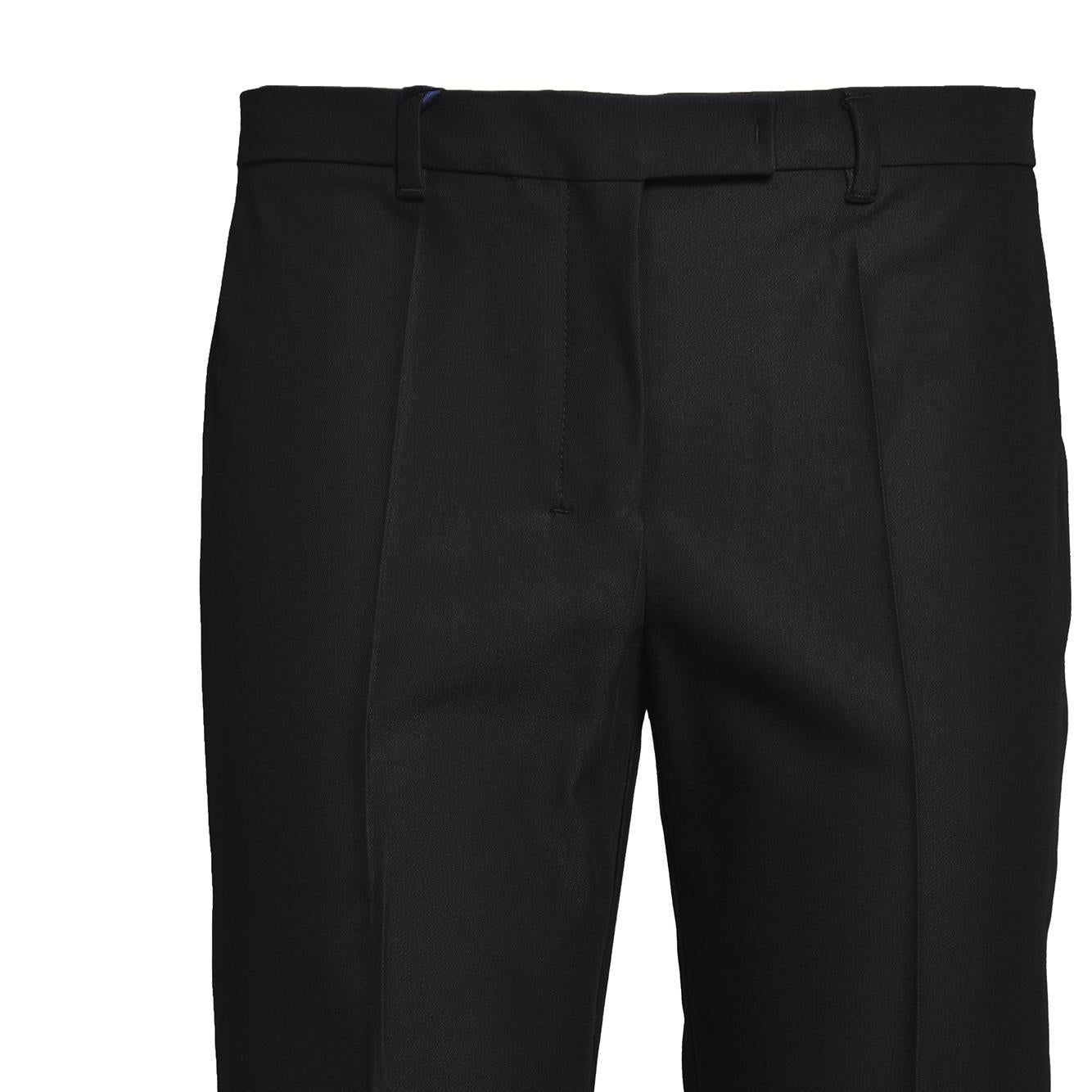 Pantalone Fatina in cotone e viscosa nero 'S Max Mara