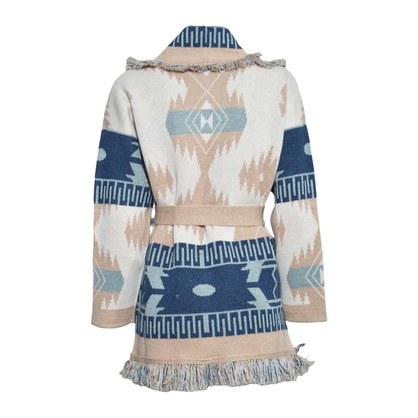 icon jacquard cardigan