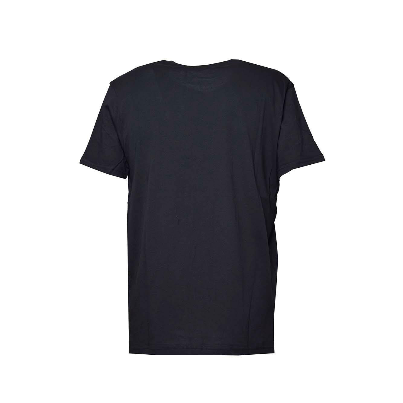 T-shirt Basic Small Logo in cotone nero Alpha Industries