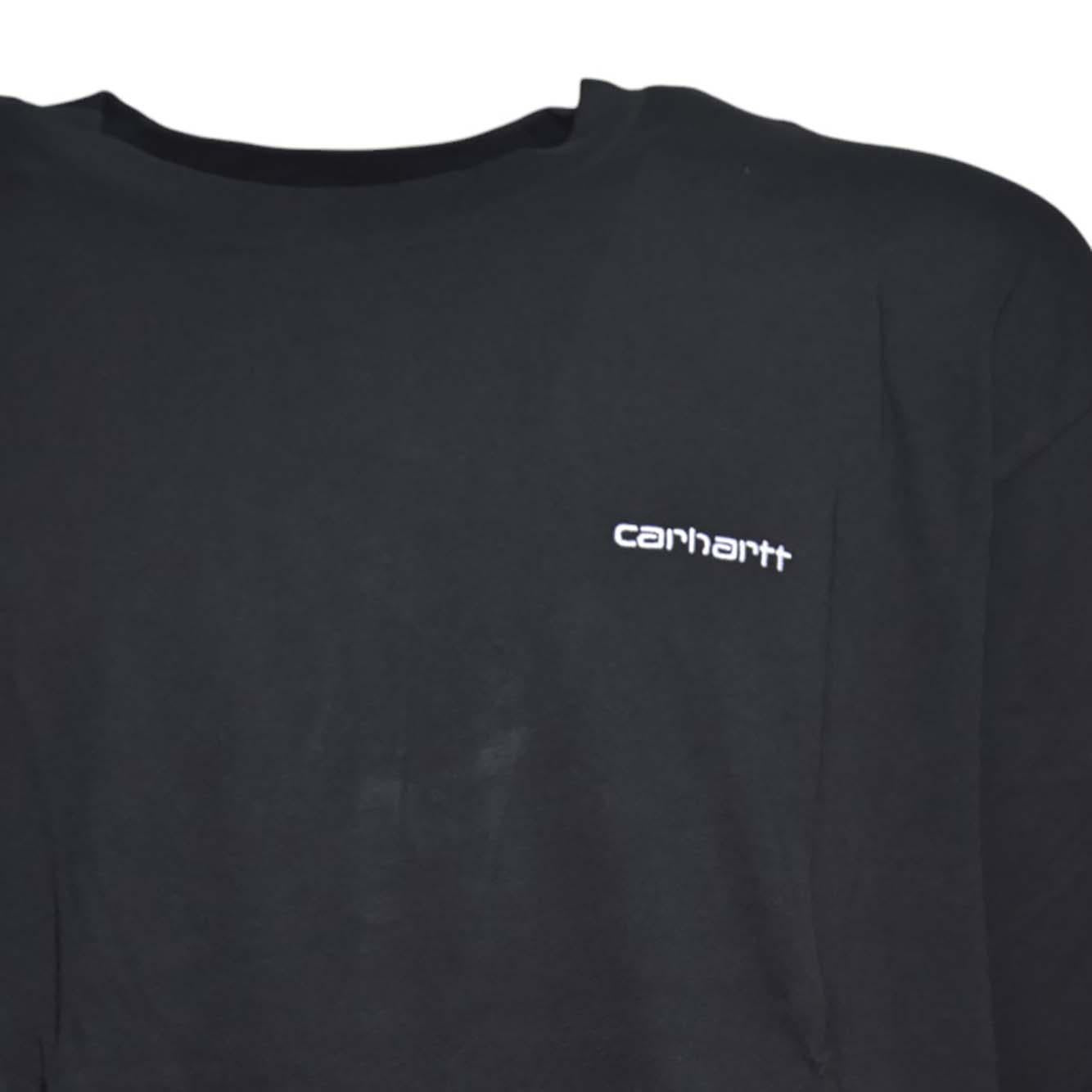s/s script embroidery t-shirt