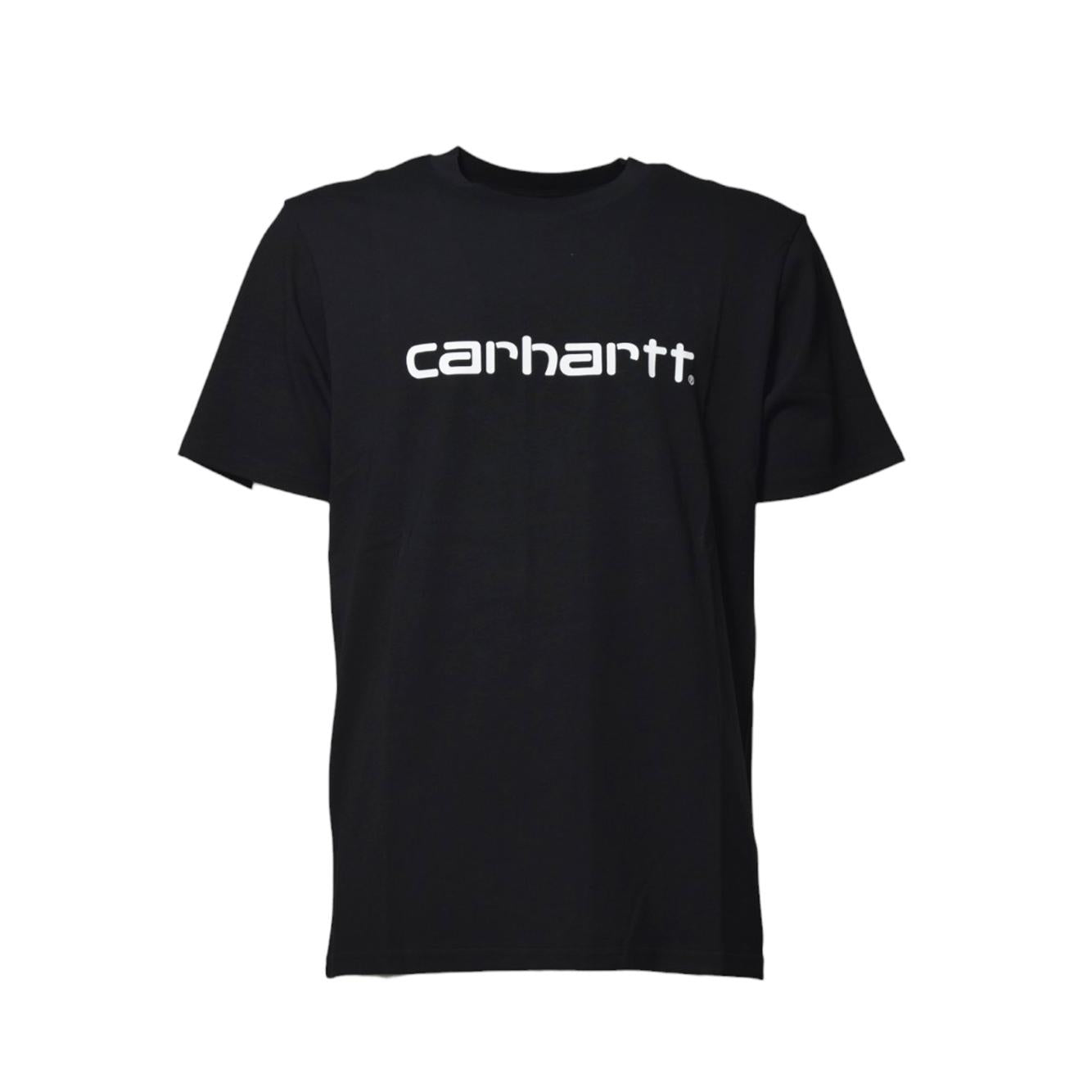 T-shirt Script in cotone nero Carhartt Wip