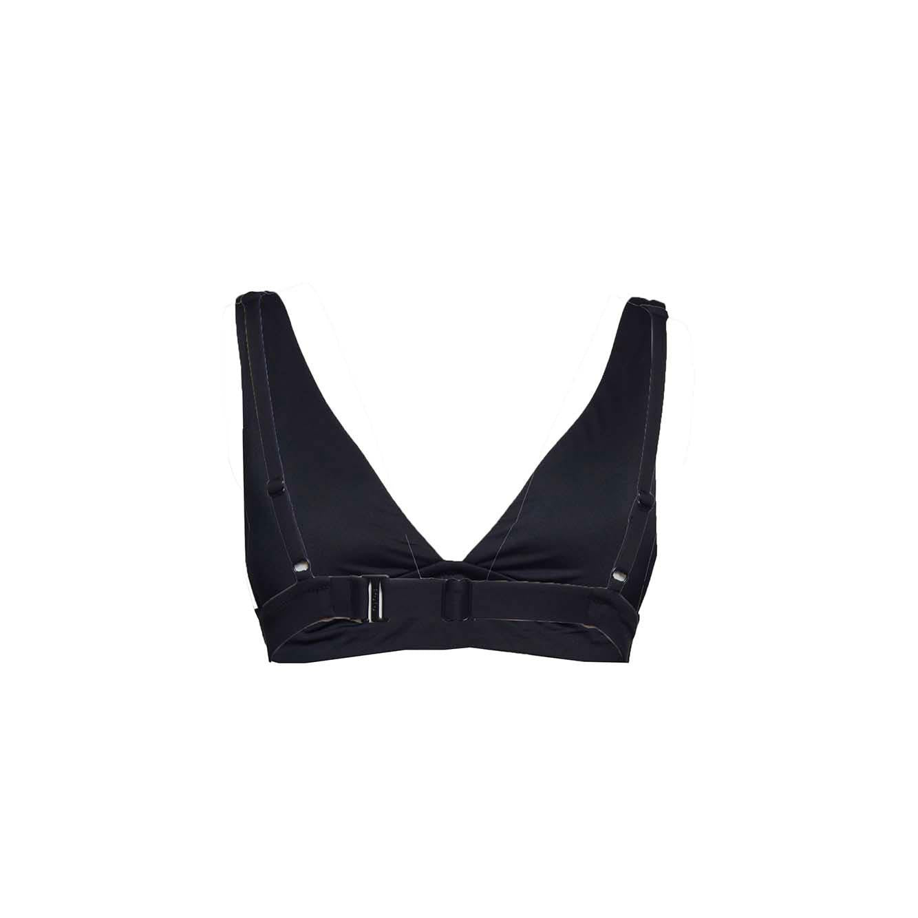 Bikini top a triangolo nero Polo Ralph Lauren