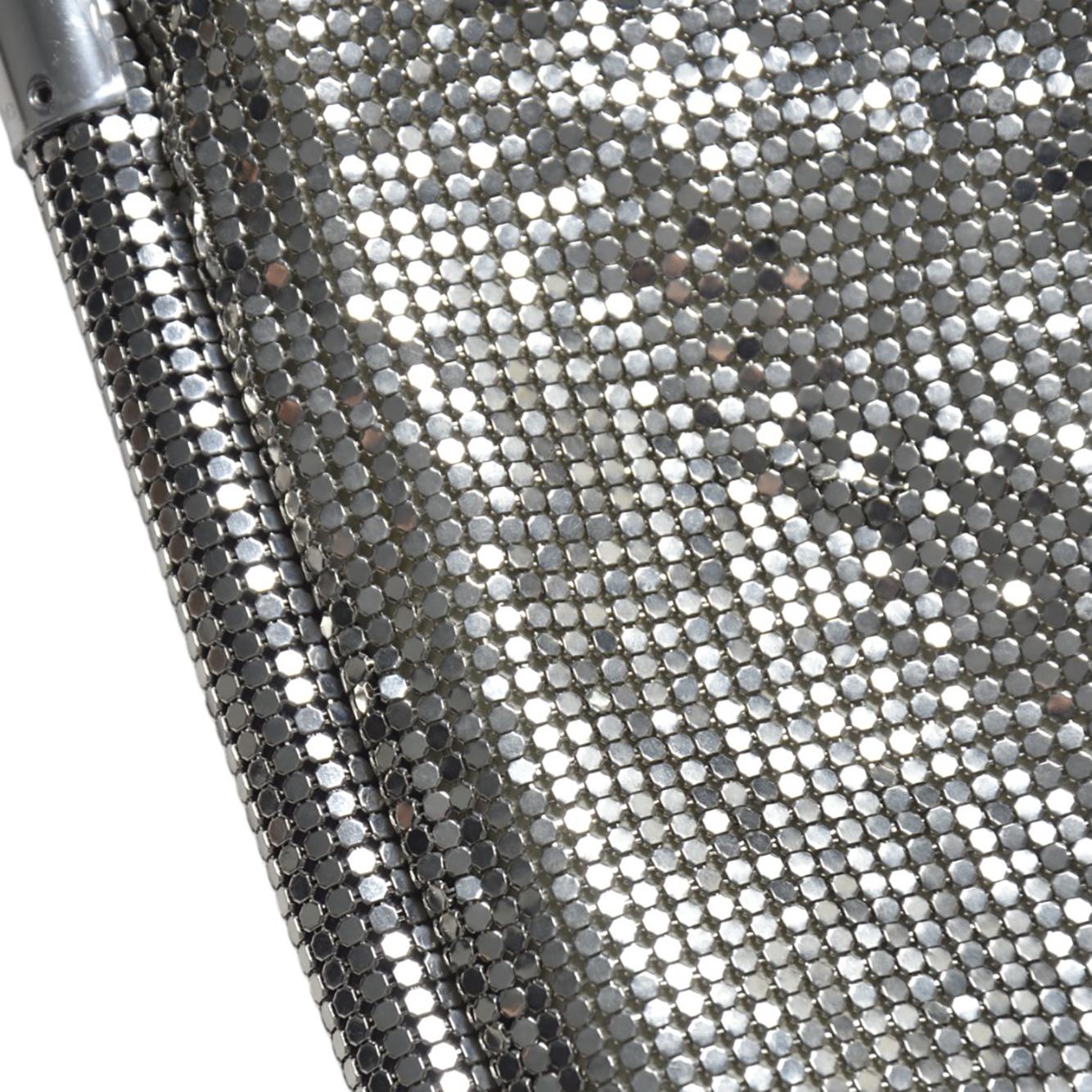 Borsa a mano Chainmail Pocket in maglia argento Rabanne