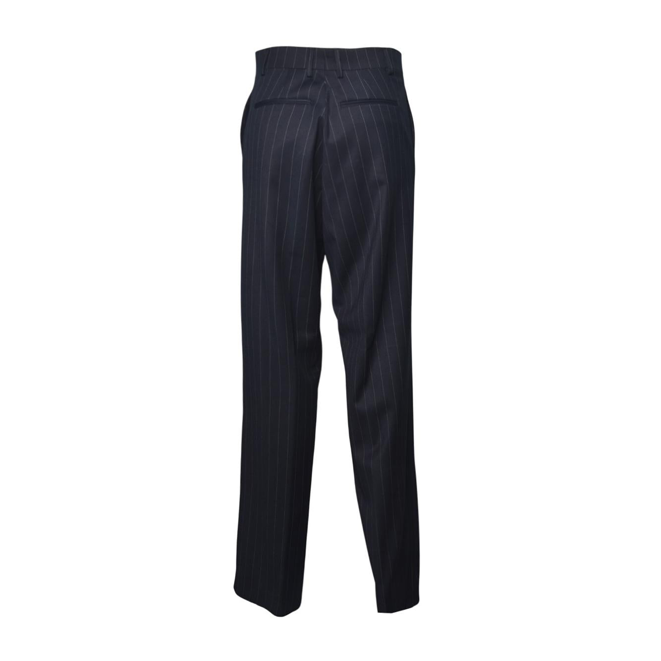 the woman submarine pants stripe gessato fresco lana