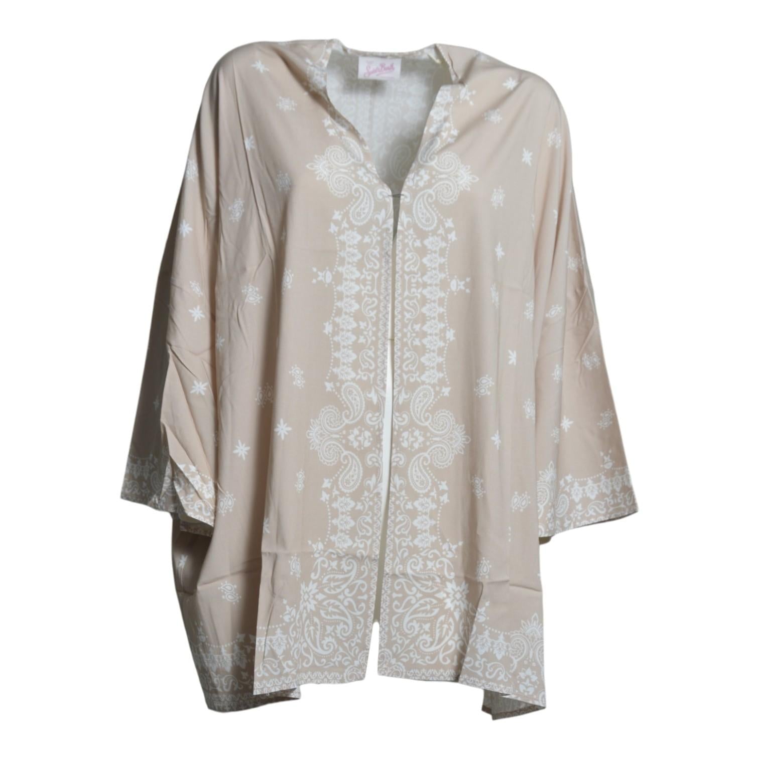 milos woman kimono rayon bandanna paisley