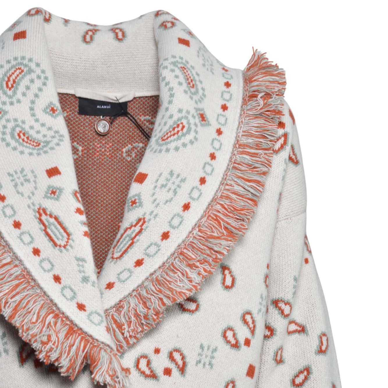 bandana jacquard cardi-bomber