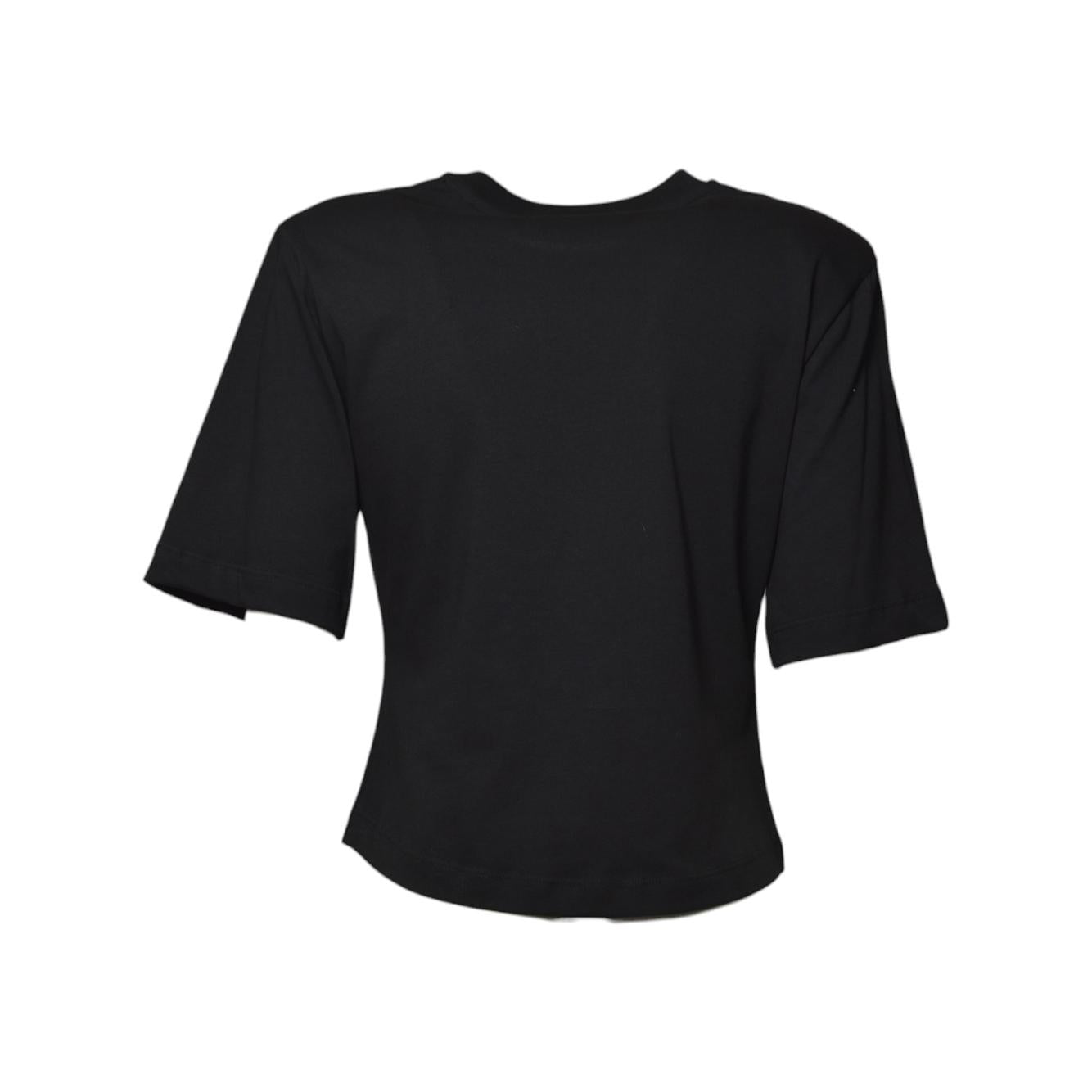T-shirt The One in cotone nero Nineminutes