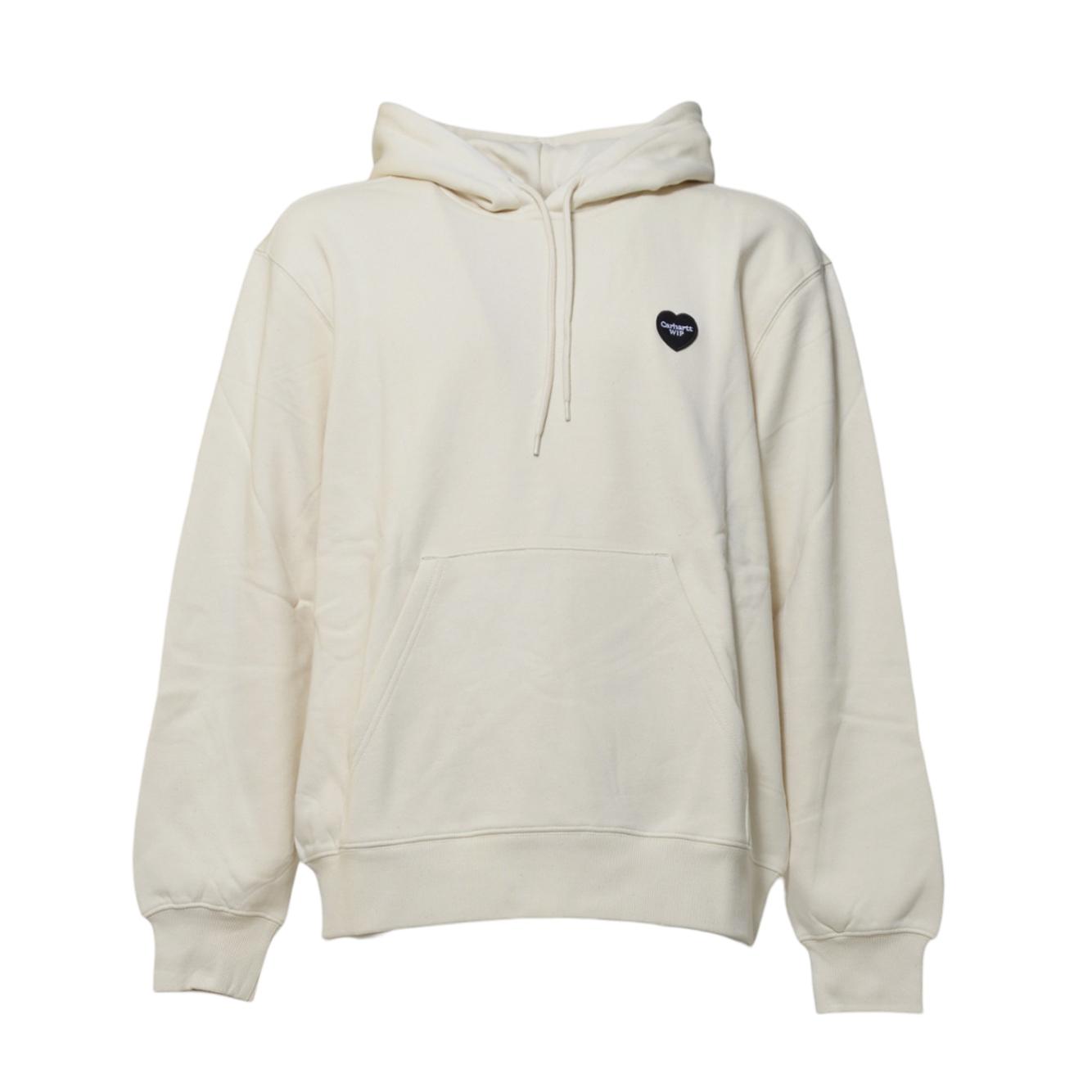 Felpa Ingo con cappuccio in cotone beige Carhartt Wip