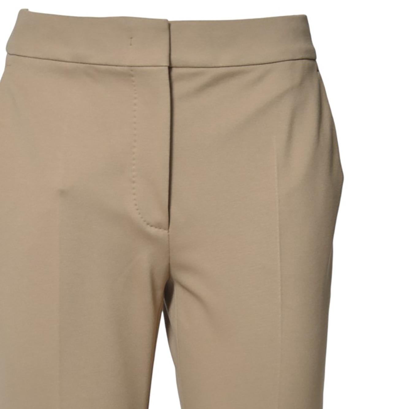 Pantalone Pegno in misto viscosa cammello Max Mara