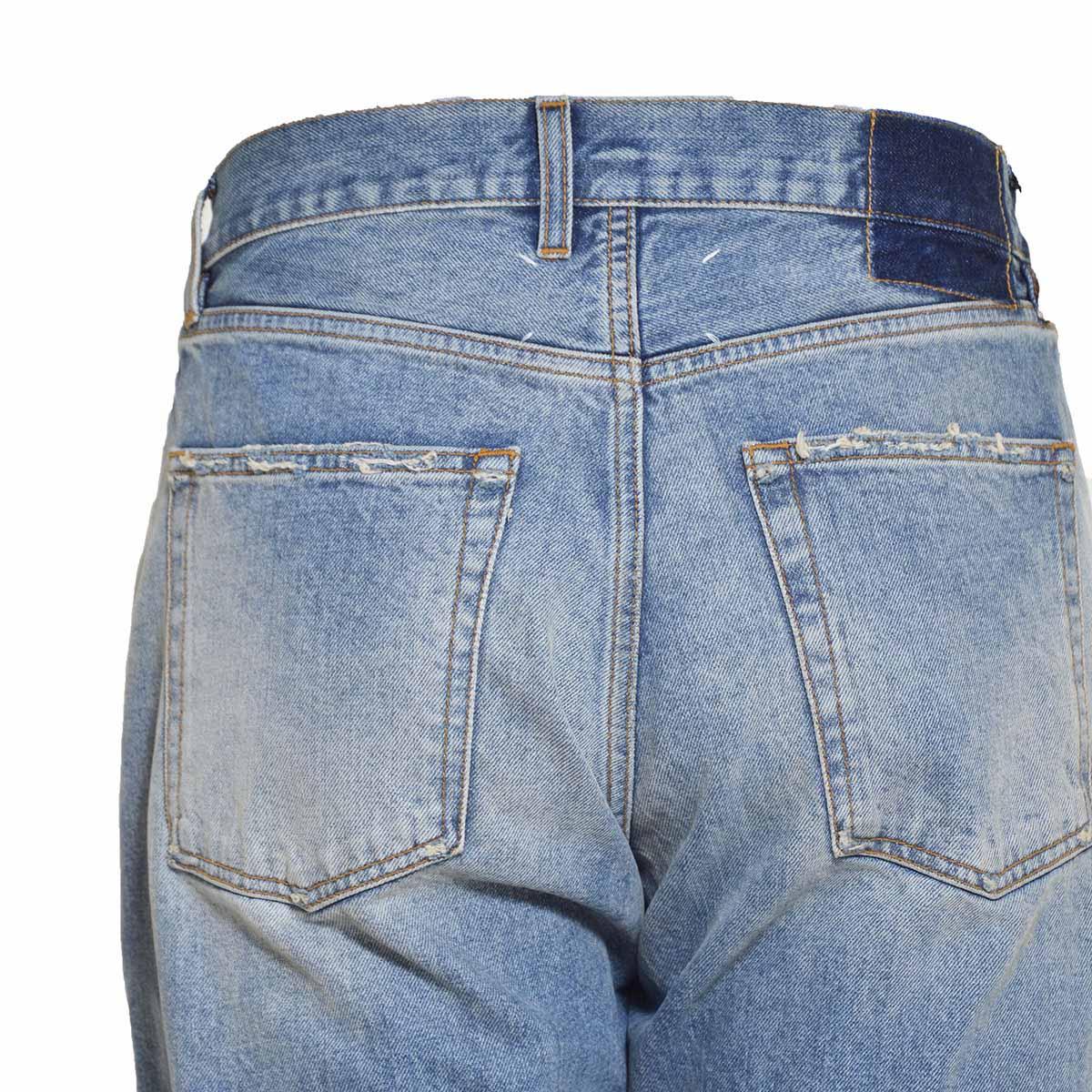 Jeans denim dritto full length 5 tasche Maison Margiela