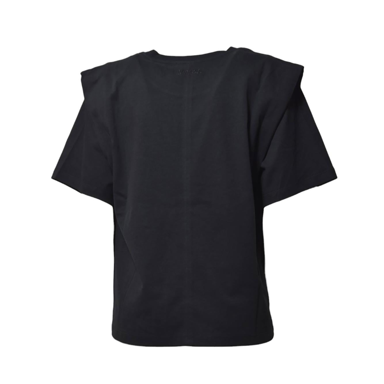T-shirt Zelitos in cotone nero Isabel Marant