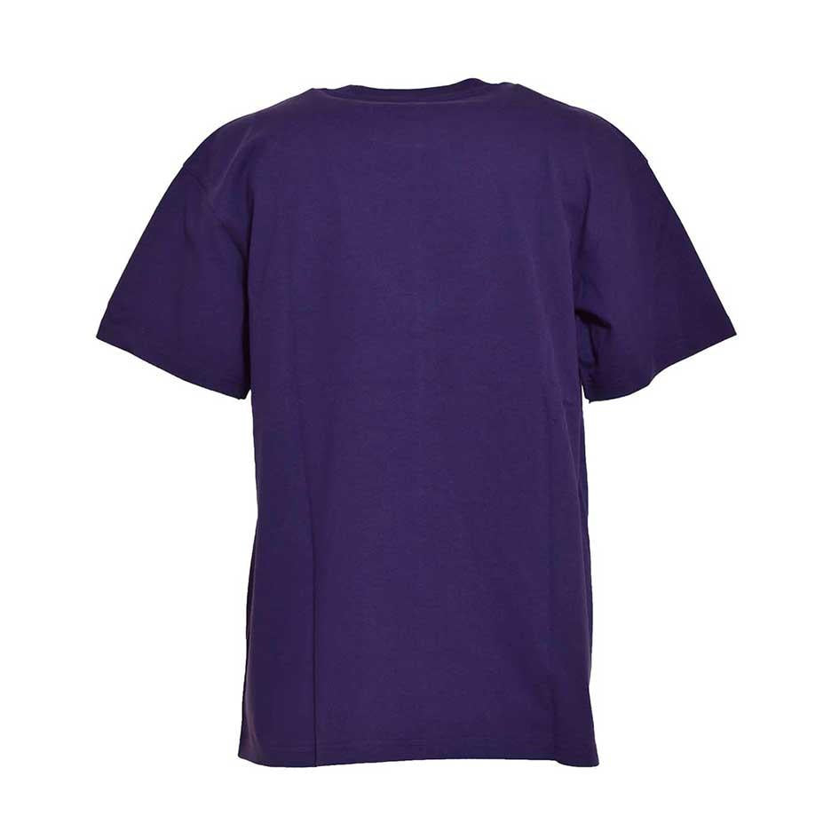 T-shirt American Script viola con logo Carhartt