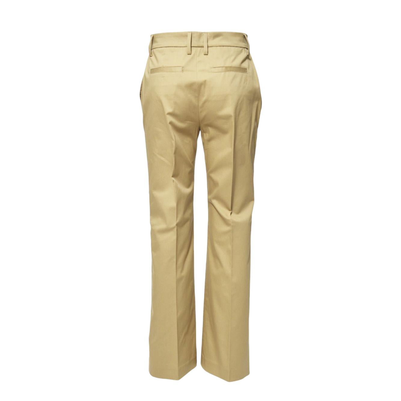 Pantalone Sandy in cotone cammello Room52
