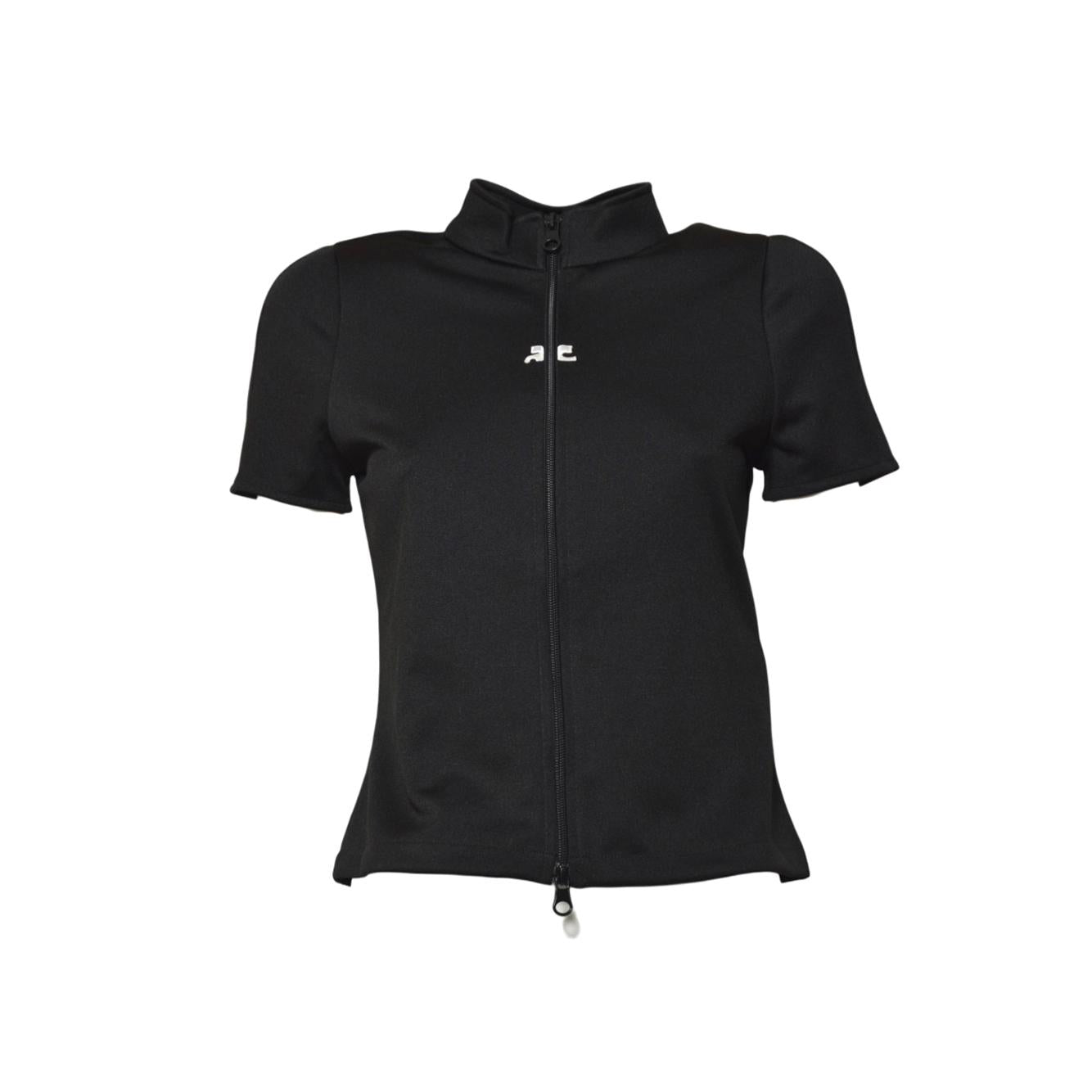 interlock zipped top