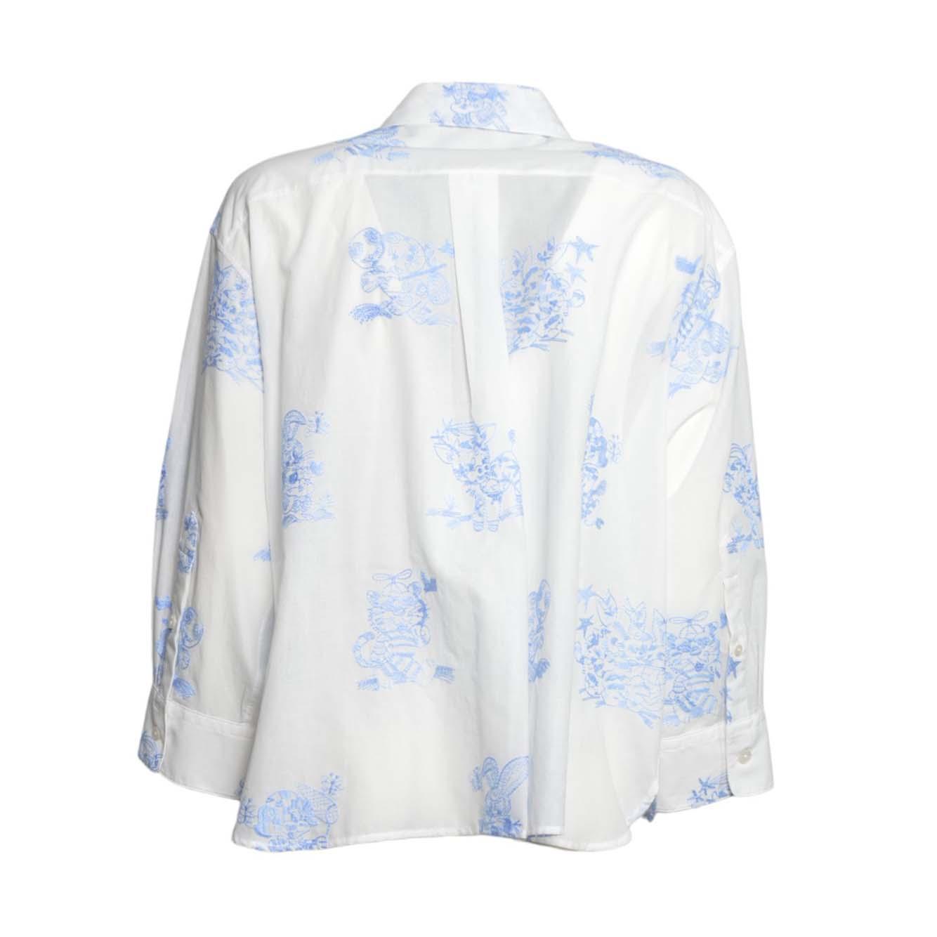 kenzo cartoon 3/4 slleves shirt