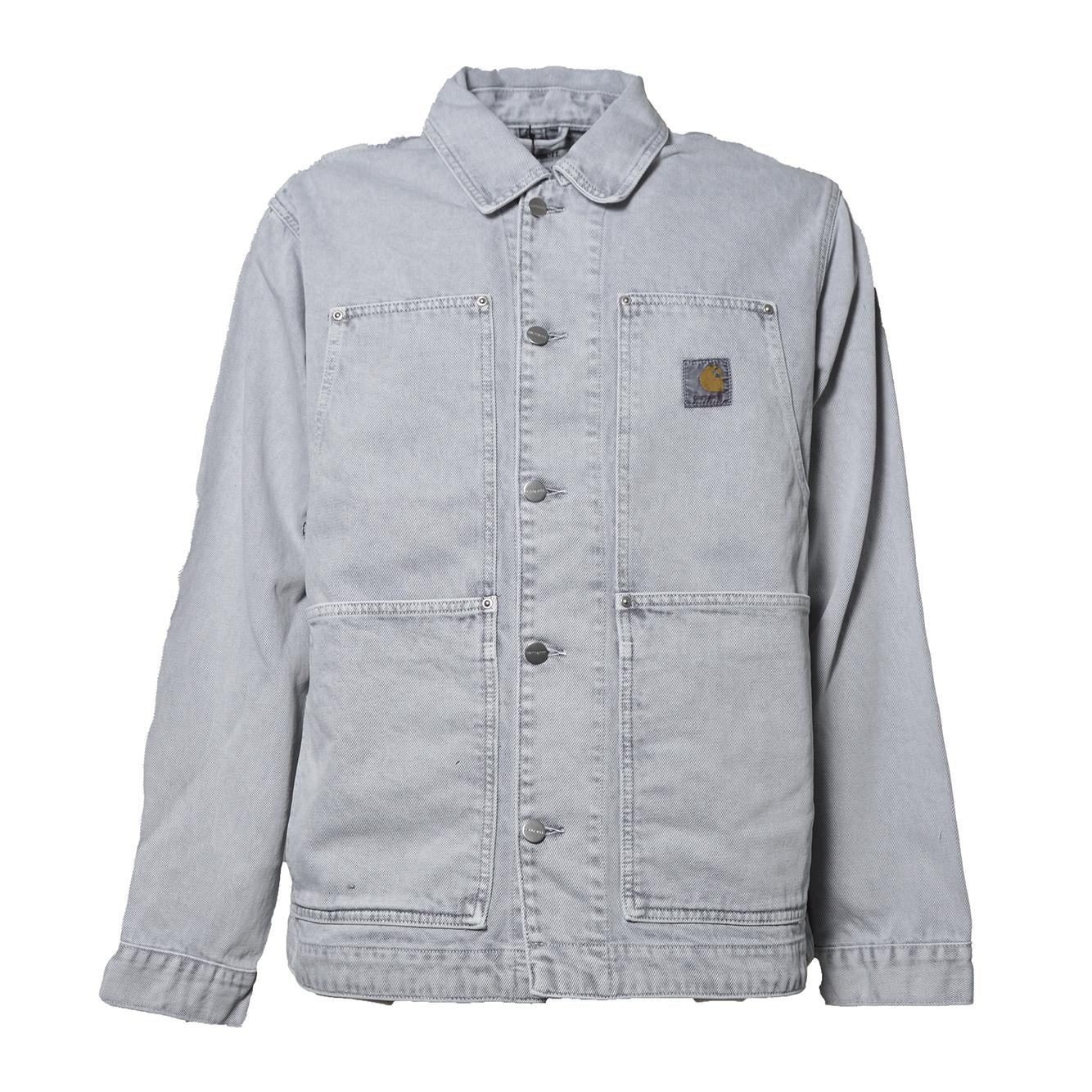 og double front jacket 100% cotton 'smithfield' color denim