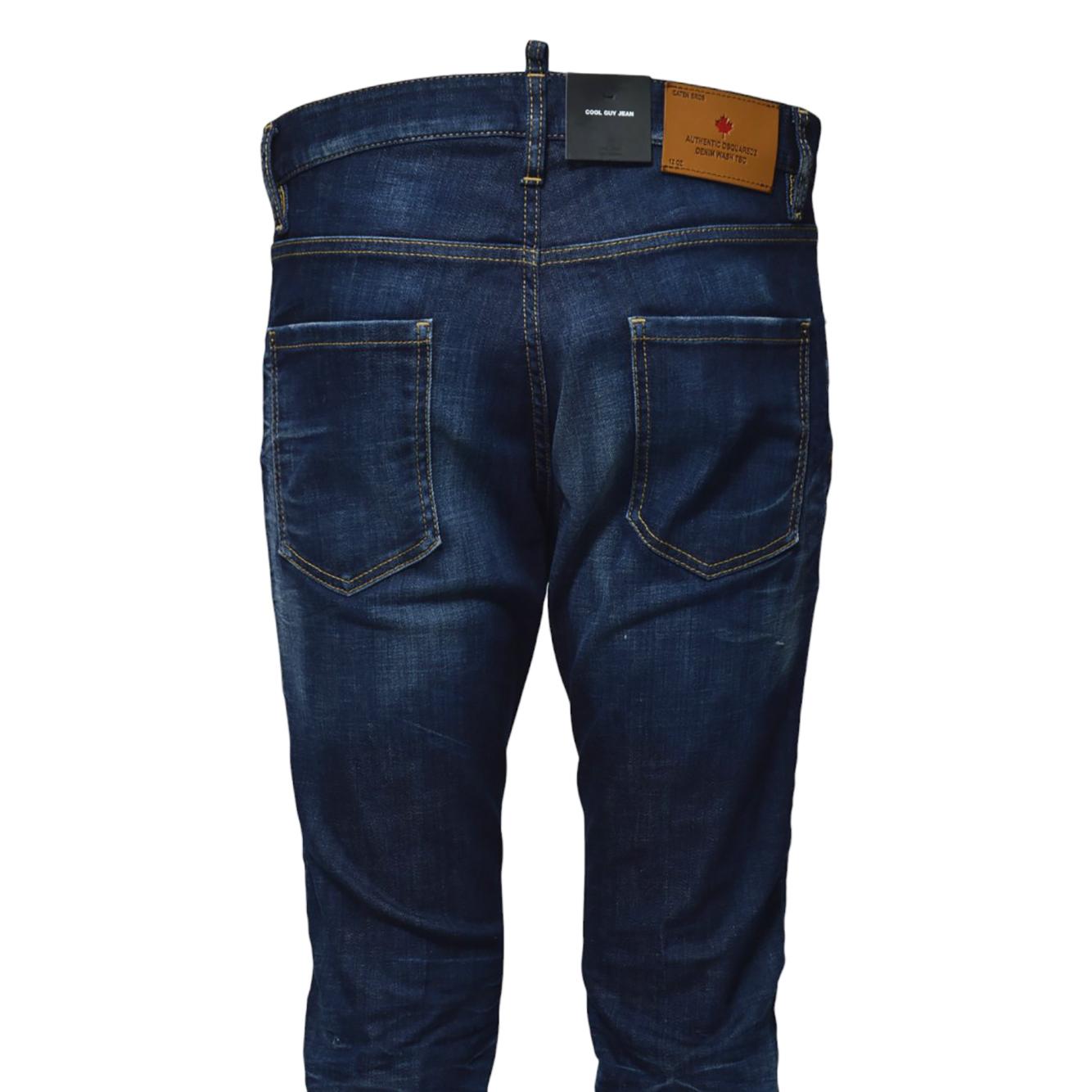 Jeans Cool Guy Dark Clean in denim blu scuro Dsquared2