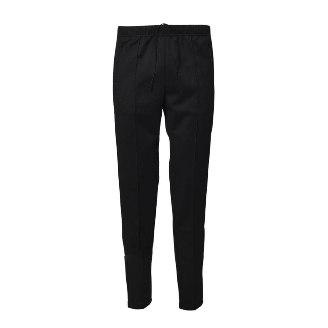 Pantalone sportivo in jersey nero con banda laterale Maison Margiela