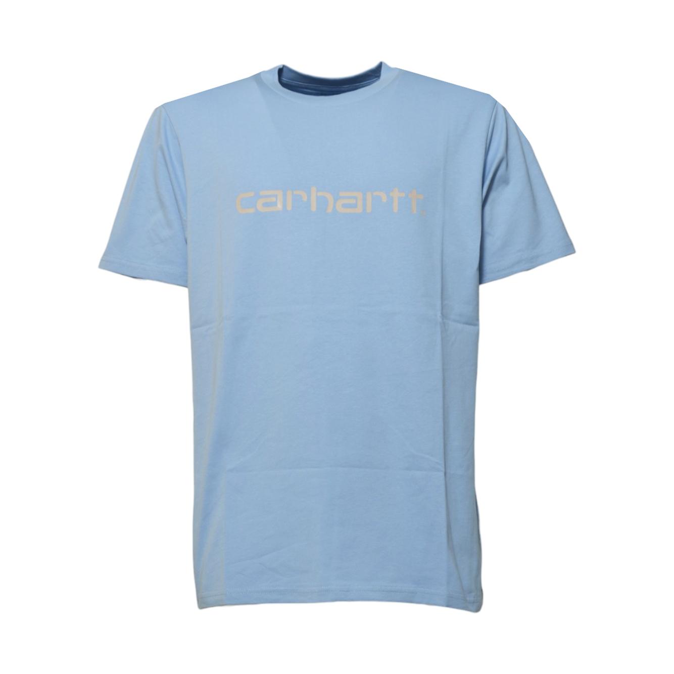 T-shirt Script in cotone carta da zucchero Carhartt Wip