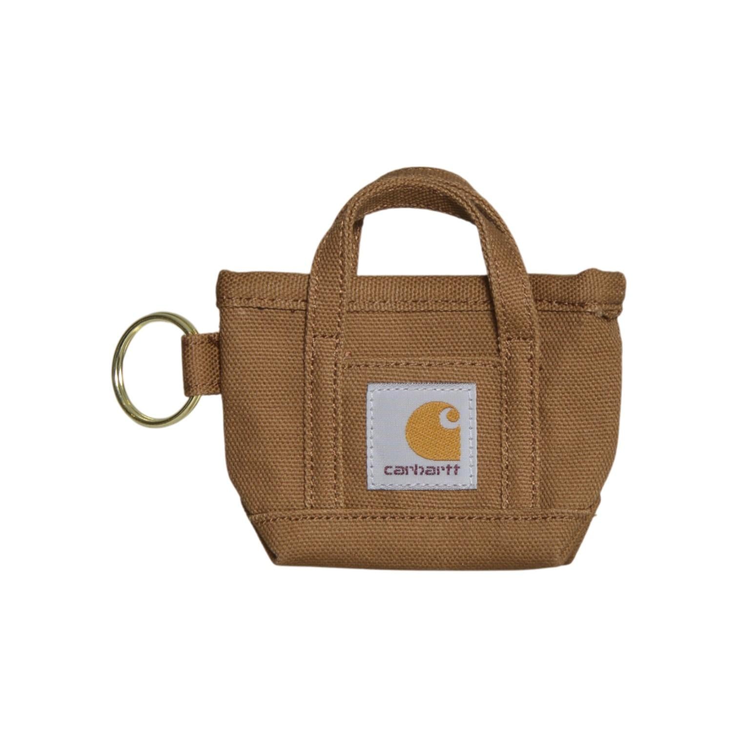 mini tote bag keychain 100% cotton 'dearborn' canvas
