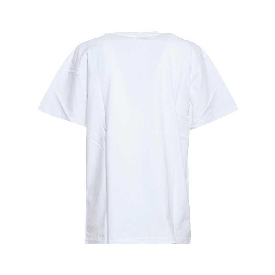 T-shirt American Script bianco con logo Carhartt